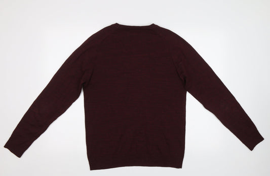 NEXT Mens Purple Vest Jumper Size M