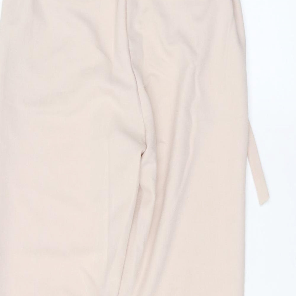 Womens UK Size S H&M Regular Fit Pink Trousers