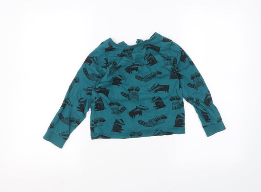 George Girls Blue Pullover Jumper Size 5-6 Years