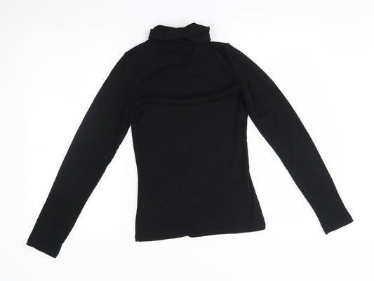 Womens UK Size 10 New Look Black Pullover Jumper