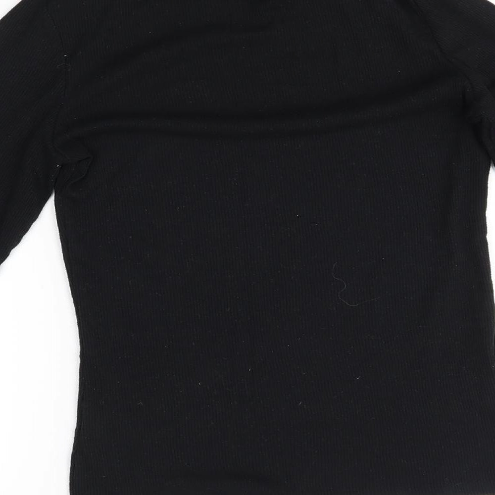 Womens UK Size 10 New Look Black Pullover Jumper