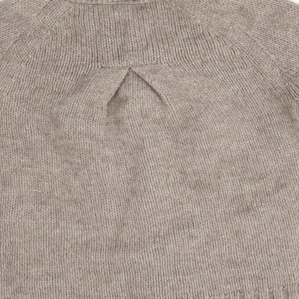TU Womens Brown Cardigan Jumper Size 12