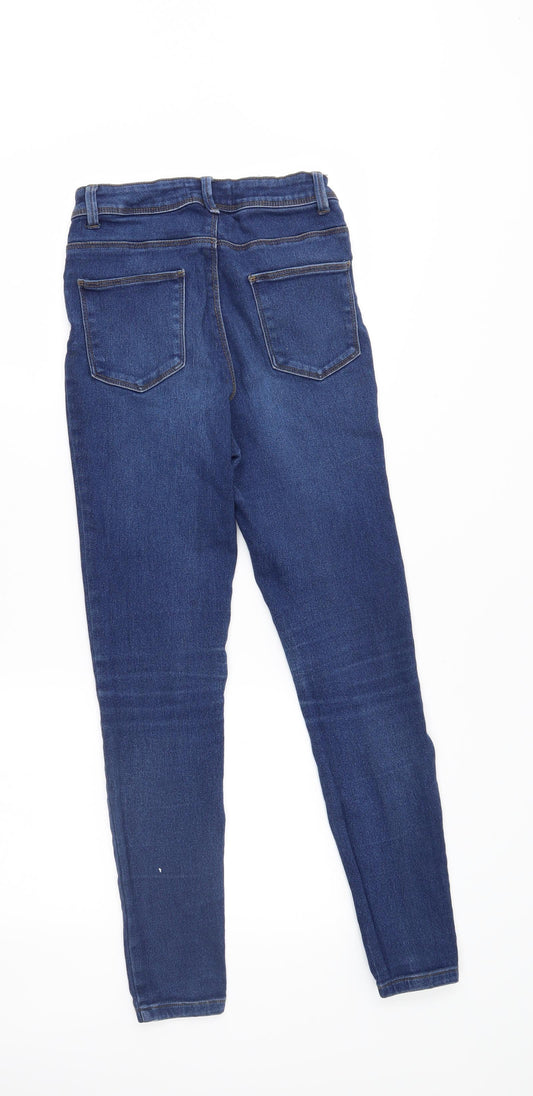 denim co Womens Blue Skinny Jeans Size 8 L27 in