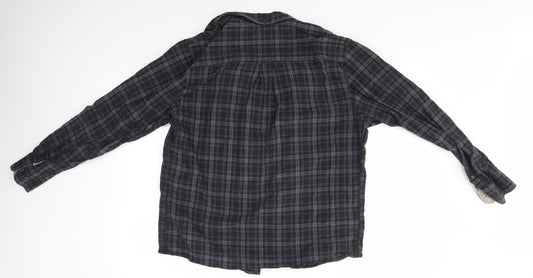 Mens UK Size M Maine Multicoloured Button-Up Long Sleeve Casual Shirt