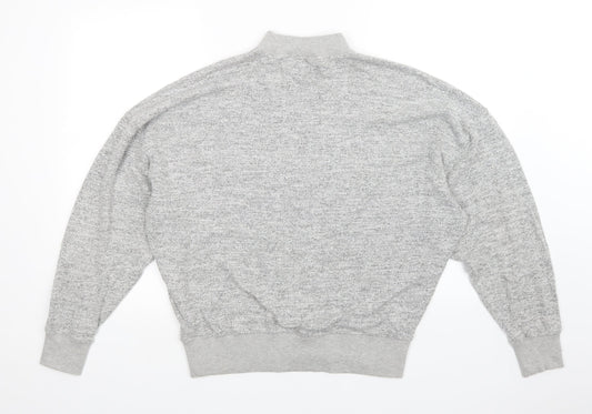 Womens UK Size 10 Topshop Grey Pullover Jumper