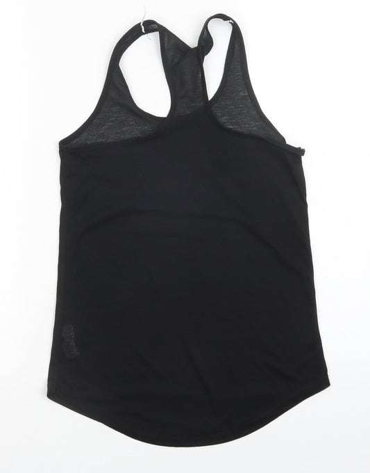 F&F Womens Black Basic Tank Size S