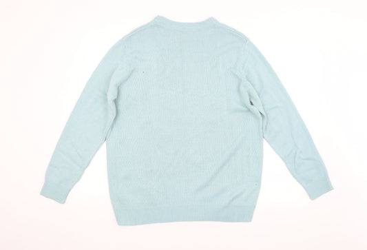 Damart Womens Blue Pullover Jumper