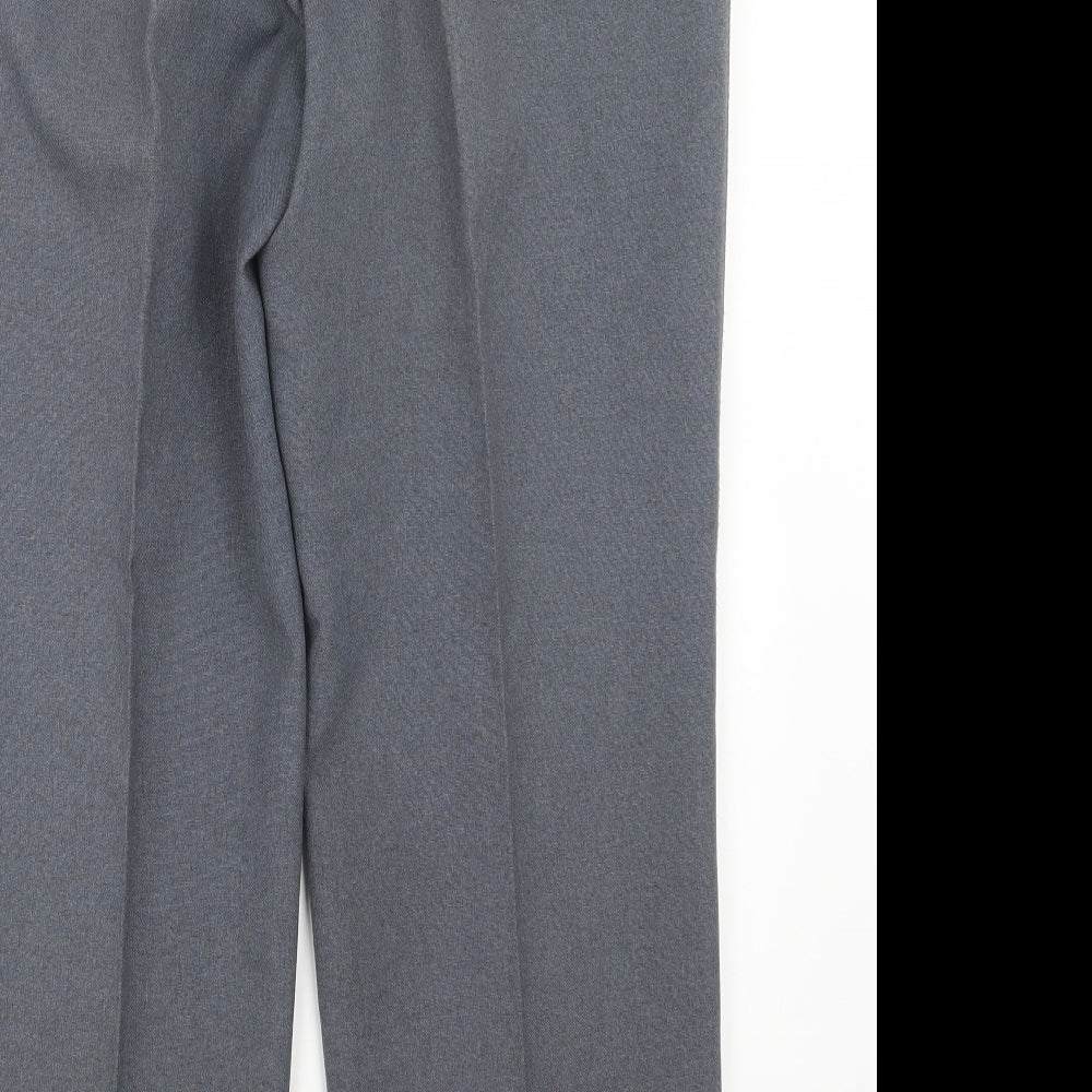 Mens UK Size 36 in Simon Taylor Regular Fit Grey Trousers