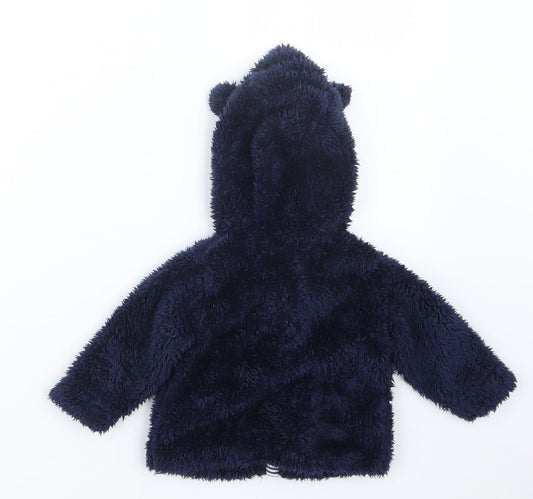 Blue Zoo Boys Blue Jacket Size 6-9 Months