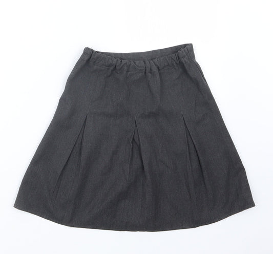 George Girls Grey A-Line Skirt Size 8-9 Years
