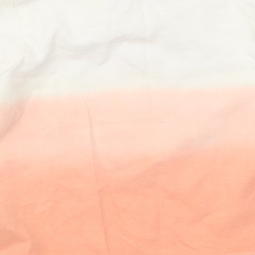Brand and care label for George girls’ pink basic t-shirt, size 3-6, months - nala lion king