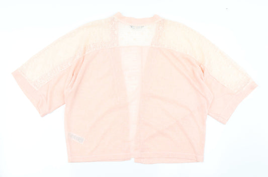 Womens UK Size 10 Dorothy Perkins Pink Cardigan Jumper