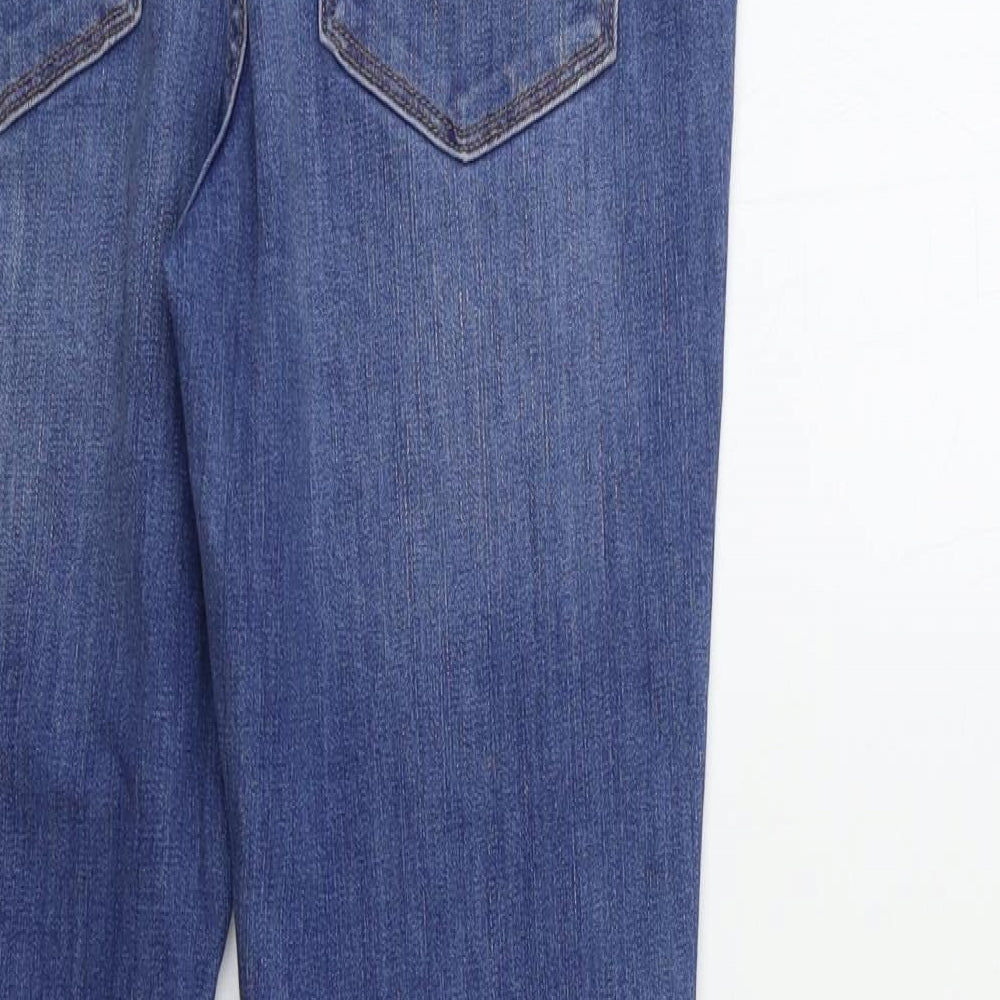 Womens UK Size S H&M Regular Fit Skinny Blue Jeans