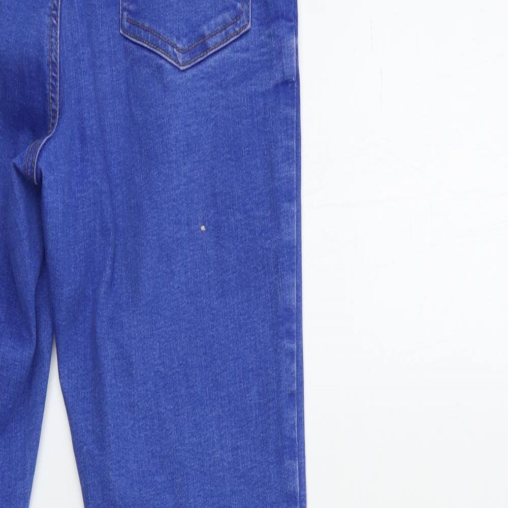 Denim & Co. Womens Blue Denim Skinny Jeans Size 12 L30 in