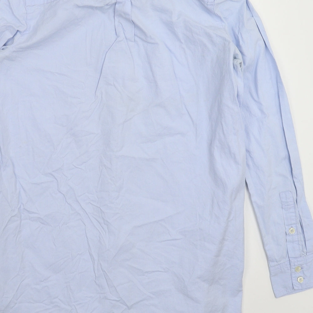 FOREVER 21 Womens Blue Shirt Dress Size M