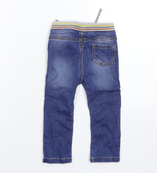 Nutmeg Baby Blue Denim Capri Jeans Size 12-18 Months