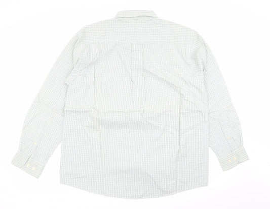 Mens UK Size M BHS Multicoloured Button-Up Long Sleeve Casual Shirt