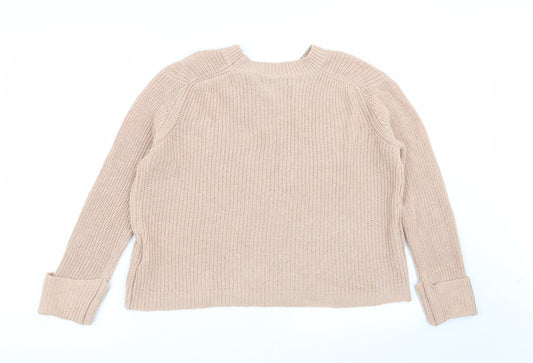 SheIn Womens Beige   Pullover Jumper Size L