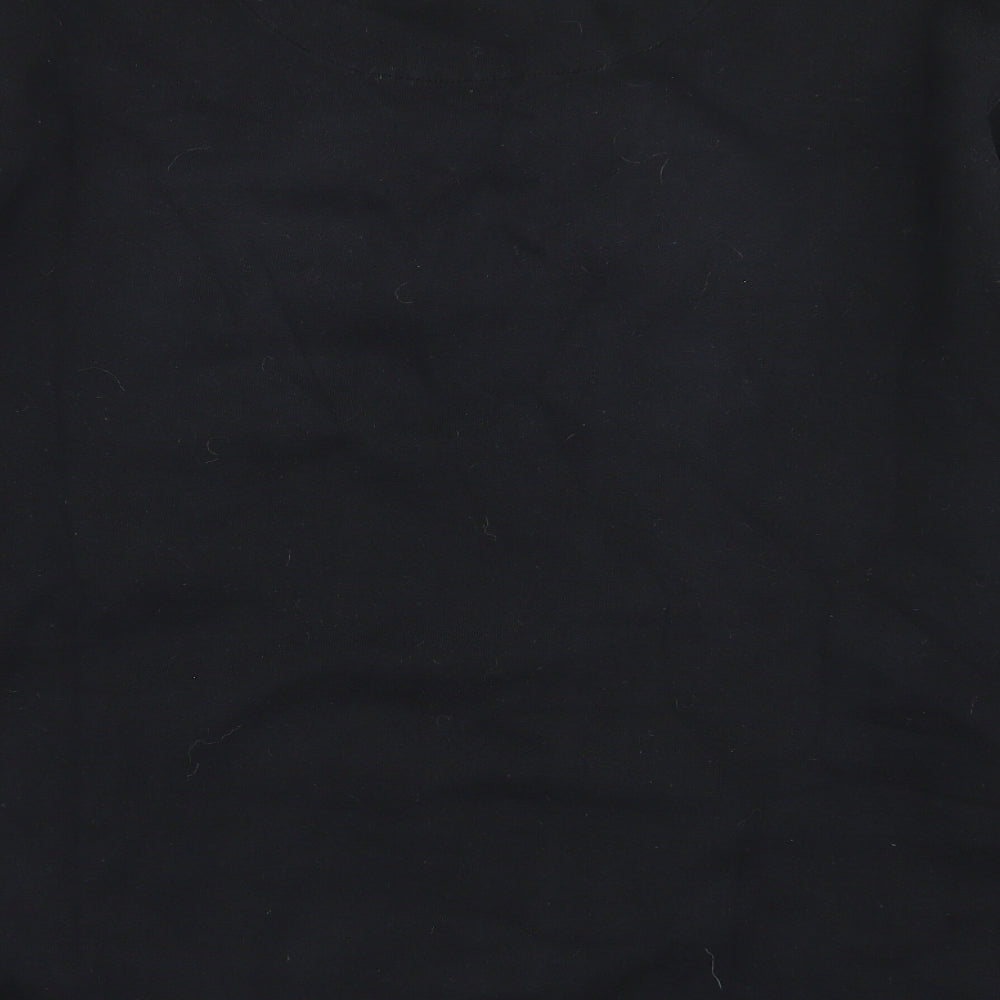 Atlantic Bay Mens Black Pullover Jumper Size L