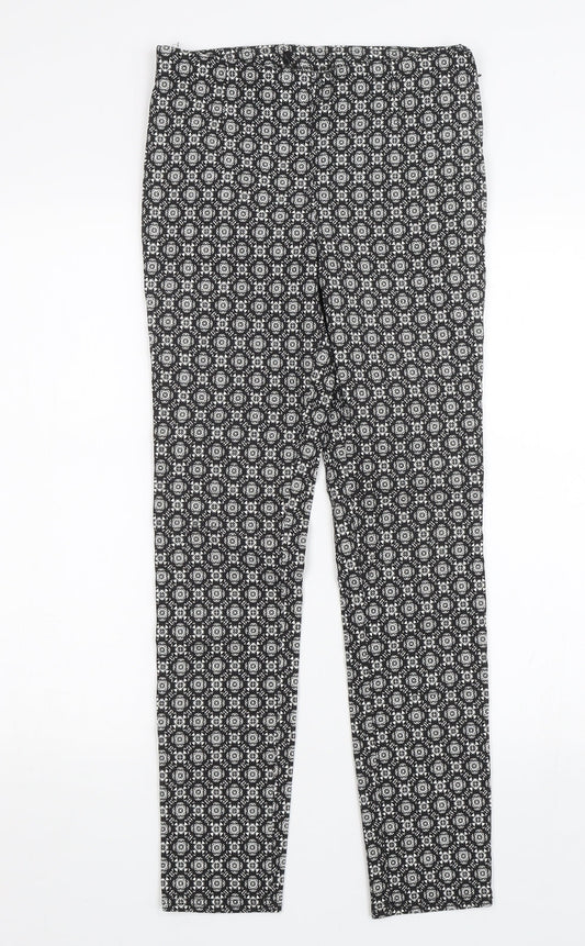 Womens UK Size 8 Atmosphere Regular Fit Capri Black Trousers