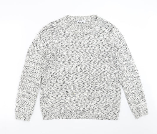 Womens UK Size 10 GREAT PLAINS Grey Pullover Jumper