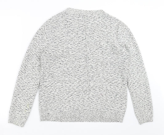 Womens UK Size 10 GREAT PLAINS Grey Pullover Jumper