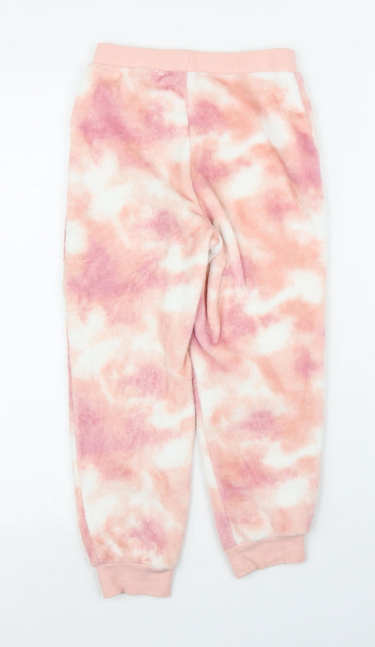 NEXT Girls Pink Camouflage Capri Pyjama Pants Size 7 Years