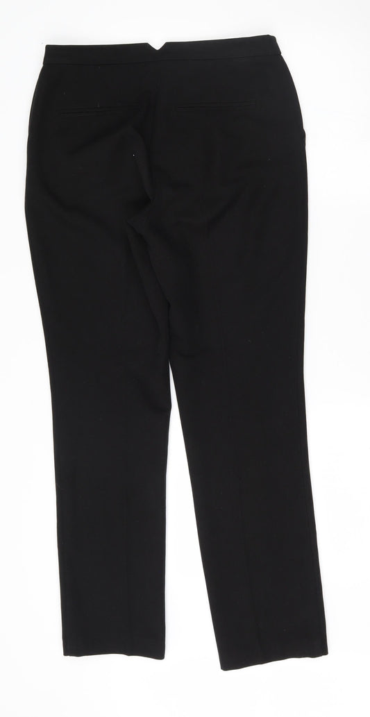Matalan Womens Black Trousers Size 8 L29 in