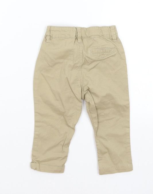 H&M Baby Beige Capri Trousers Size 6-9 Months