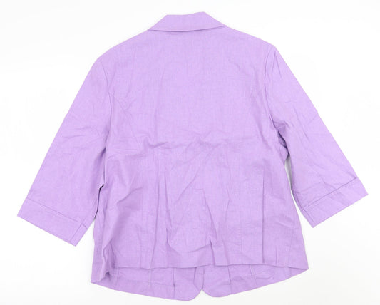 Womens UK Size Isle Purple Jacket
