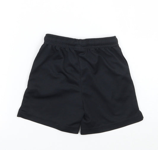 NEXT Girls Black Sweat Shorts Size 4 Years