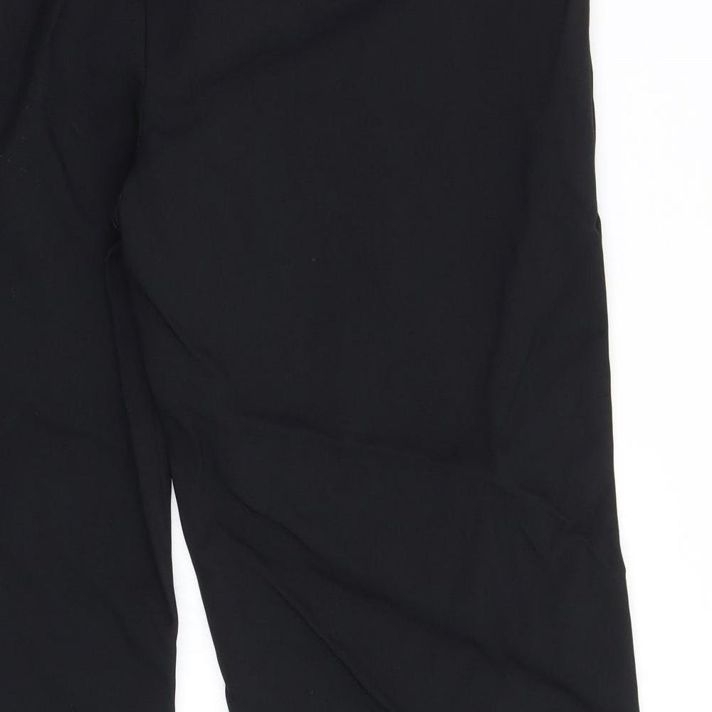 Russums Womens Black Trousers Size 16 L26 in