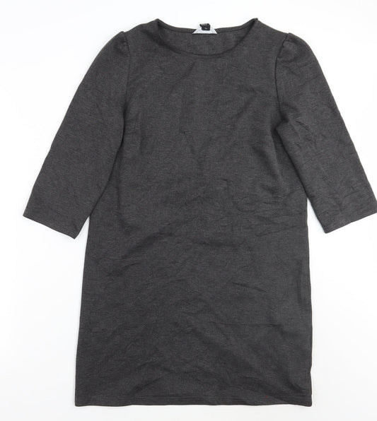 New Look Womens Grey A-Line Size 10