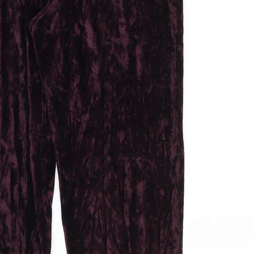 Womens UK Size S FOREVER 21 Jegging Purple Leggings