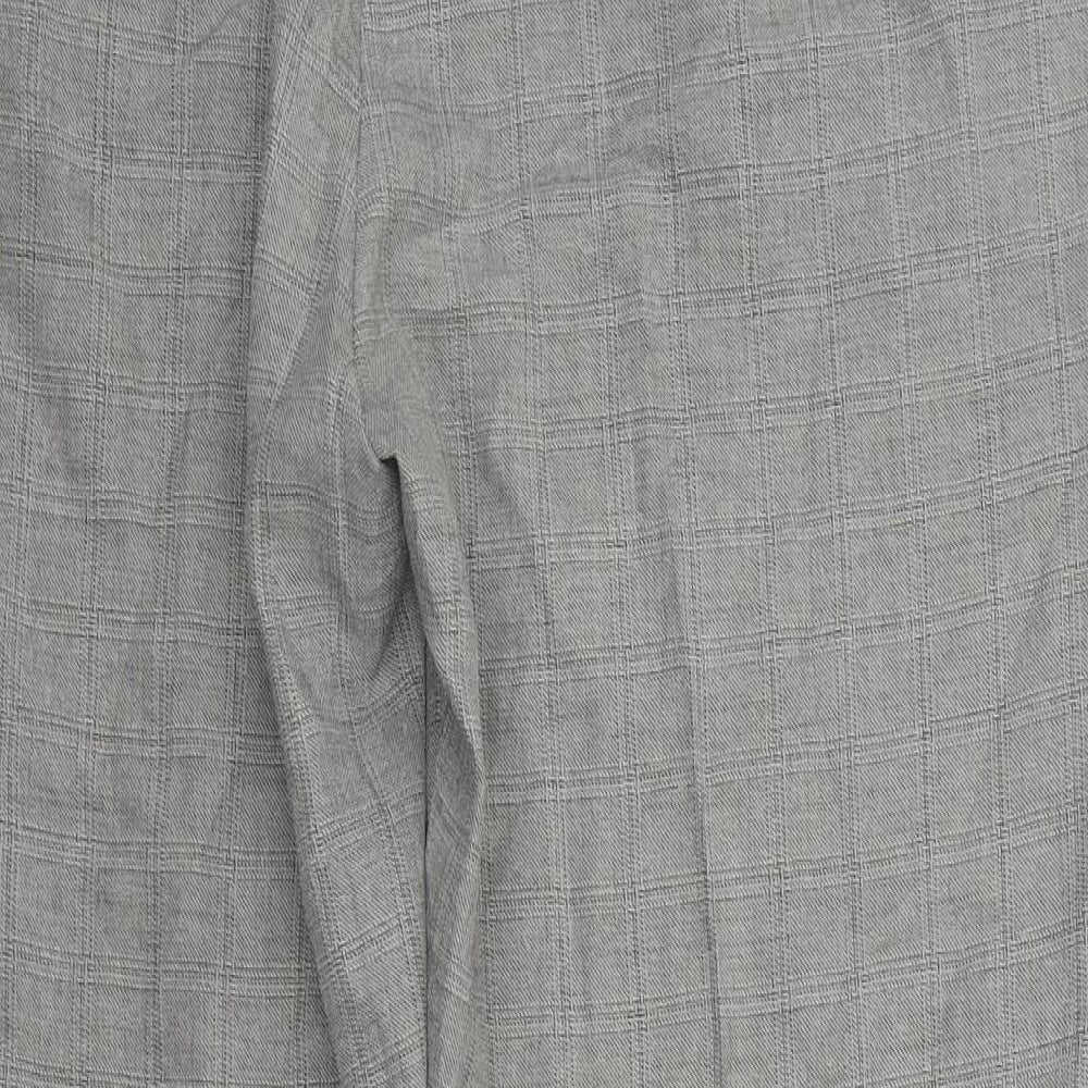 Womens UK Size 18 Marks and Spencer Regular Fit Grey Trousers