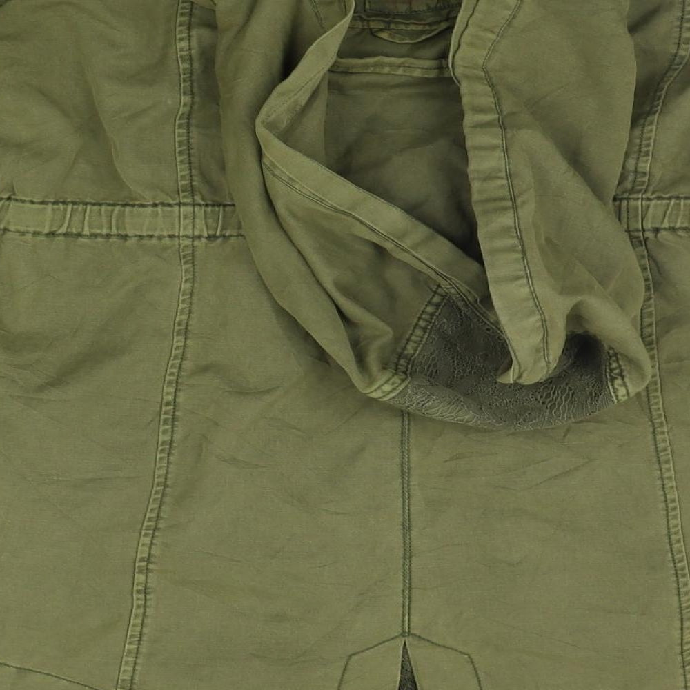 Matalan Womens Green Gilet Coat Size 8