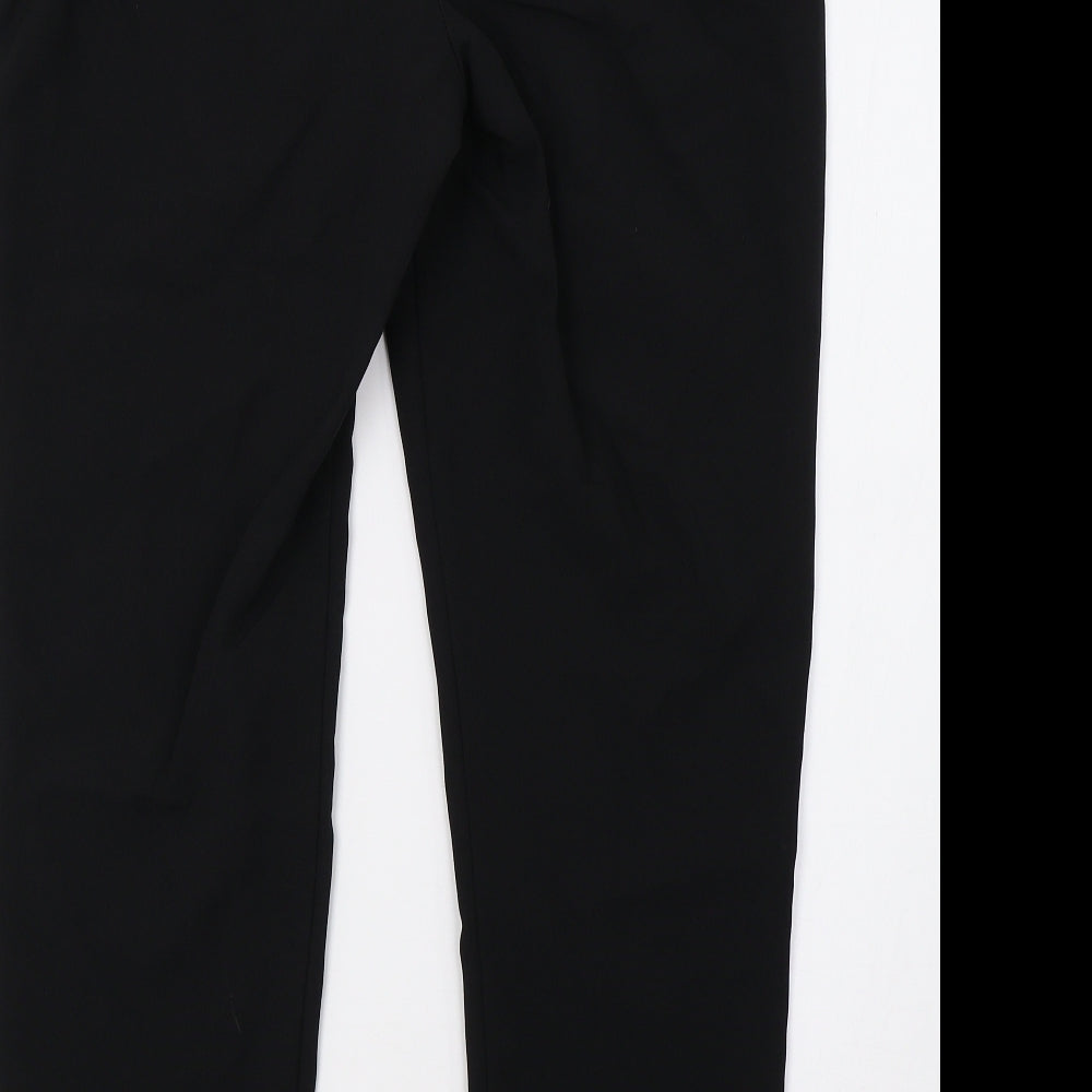 Womens UK Size 12 Primark Regular Fit Black Trousers