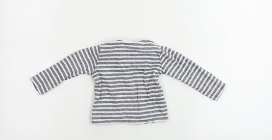 TU Boys Grey Basic T-Shirt Size 3-6 Months