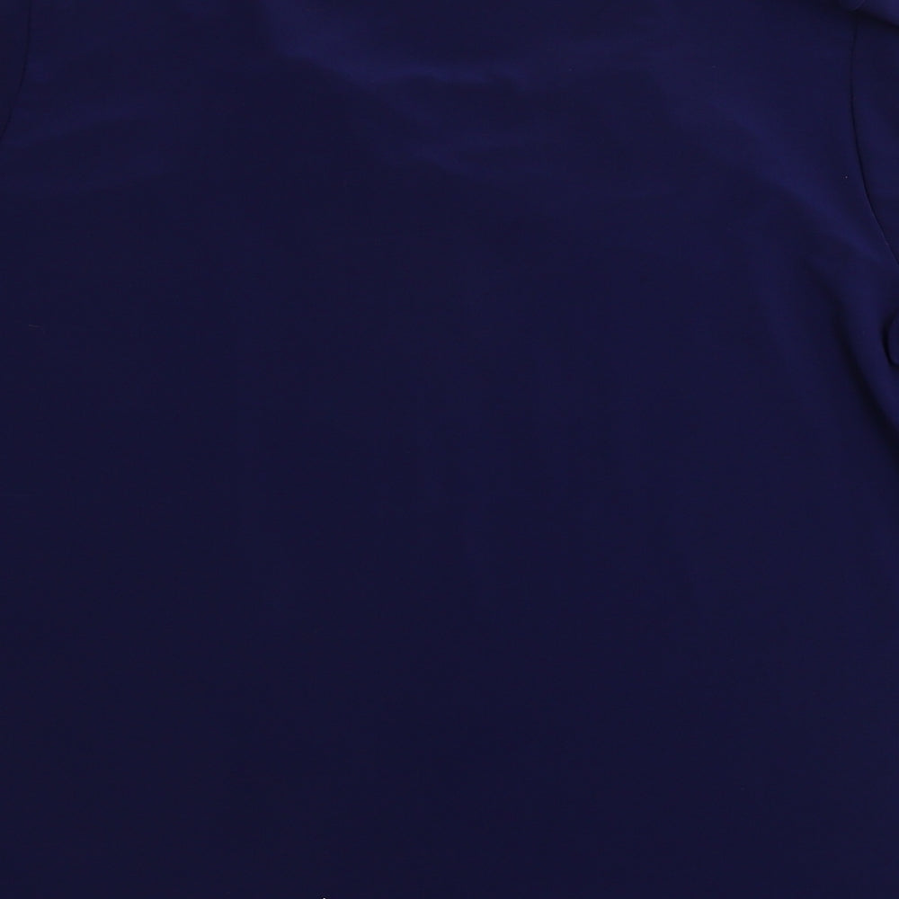 Womens UK Size 20 Kate Lilly Blue Basic T-Shirt