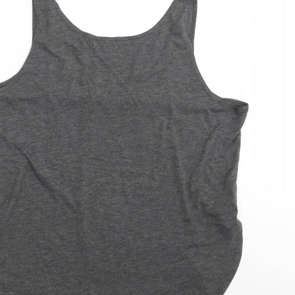 Fanatics Womens Grey Camisole Tank Size L