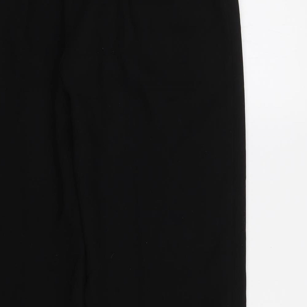Laura Clement Womens Black Dress Pants Trousers Size 12 L29 in