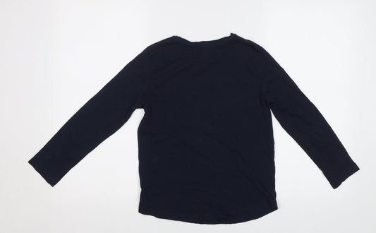 Peacocs Girls Blue Basic Polo Size 9-10 Years