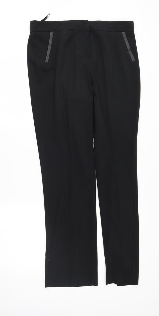 So Fabulous Womens Black Trousers Size 14 L30 in