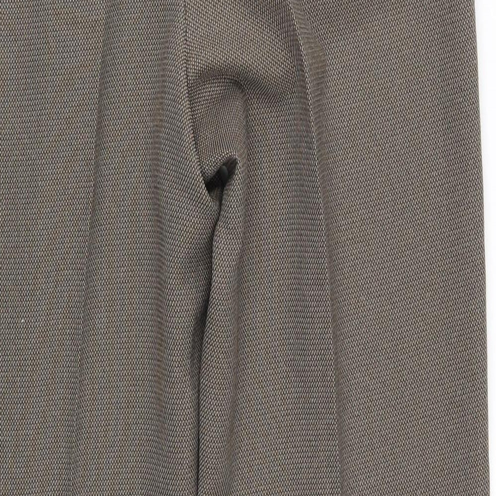 Womens UK Size 12 Atmosphere Regular Fit Beige Trousers