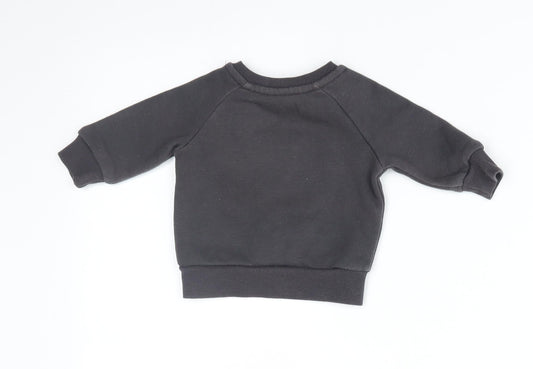 Primark Girls Grey Pullover Jumper Size 0-3 Months - bright star