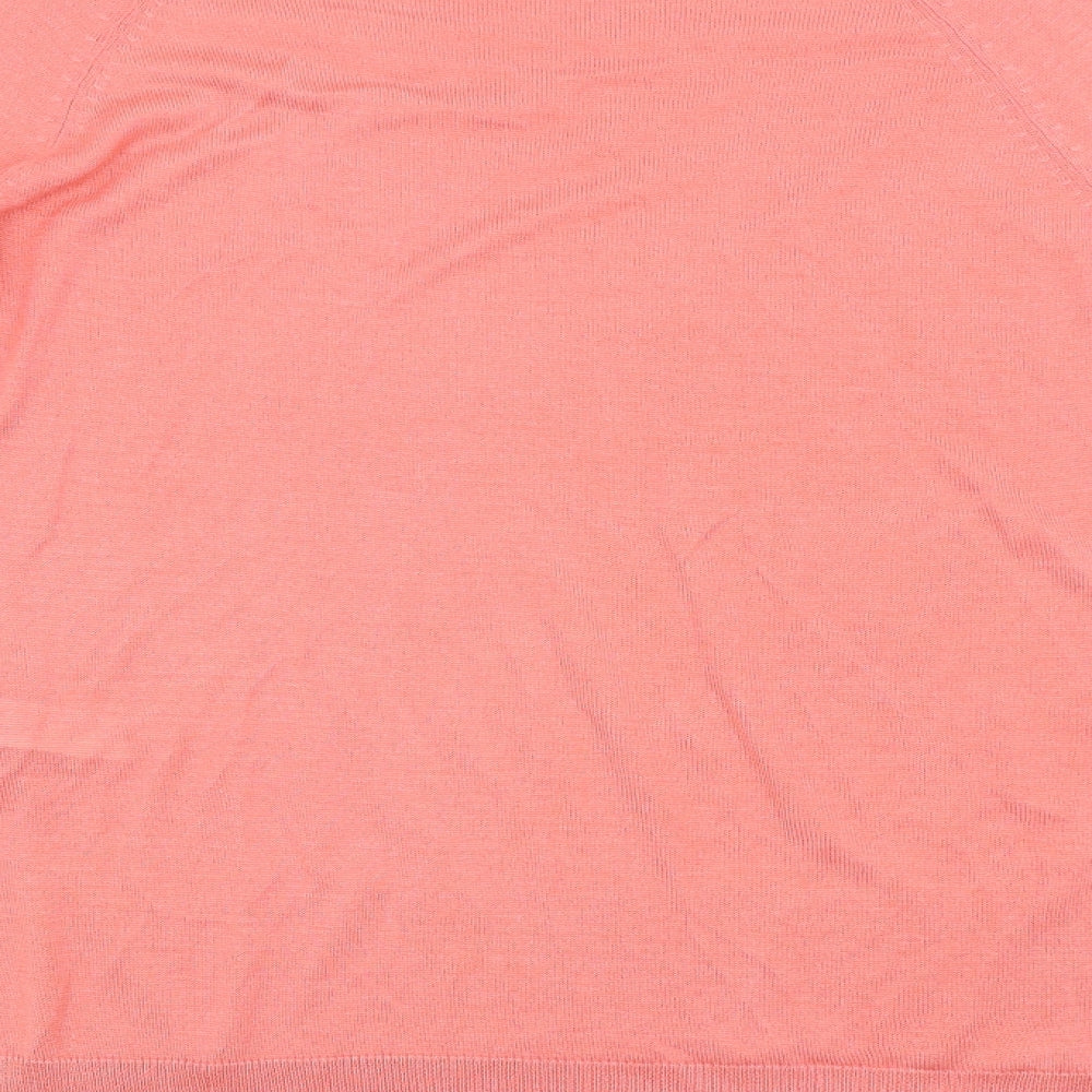 F&F Womens Pink Pullover Jumper Size 10