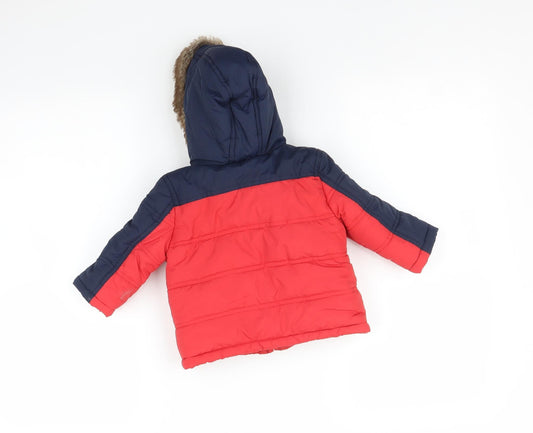 Mini Club Baby Multicoloured Striped Coat Size 3-6 Months