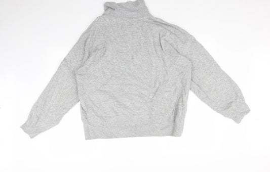 Marks and Spencer Mens Grey Pullover Jumper Size L