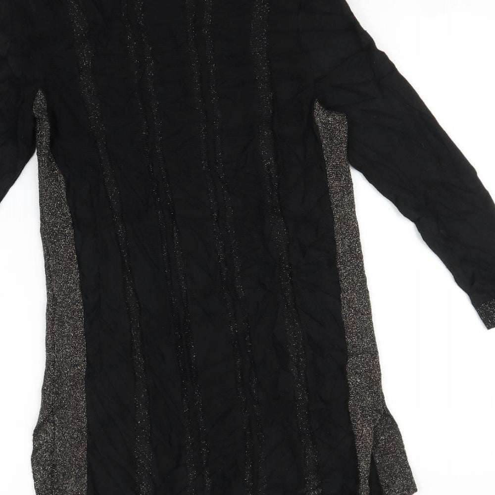 Papaya Womens Multicoloured Striped A-Line Size 12