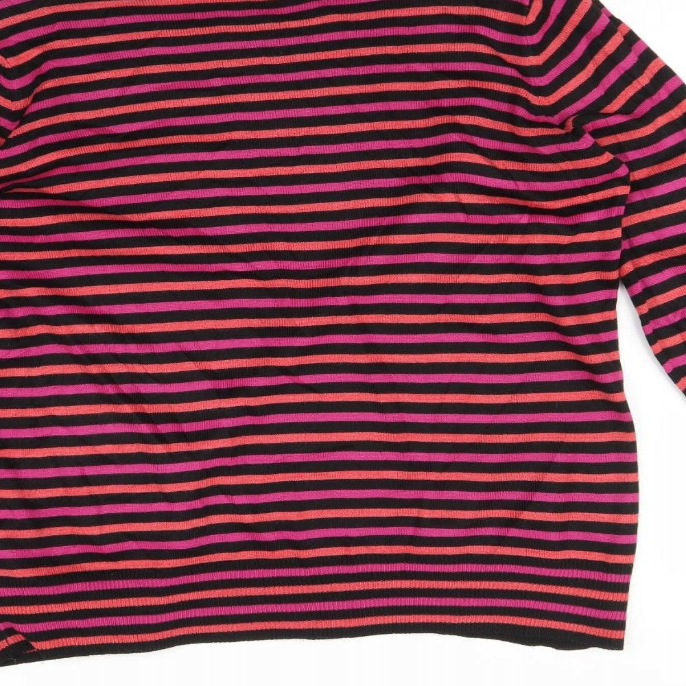 Womens UK Size 14 Marks and Spencer Multicoloured Pullover Jumper